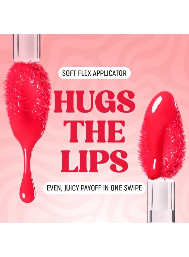 فور إيفر52 Waterlight Hydrating Lip Gloss with High-Gloss Finish Bubblegum Splash - WLG001 - Image 3