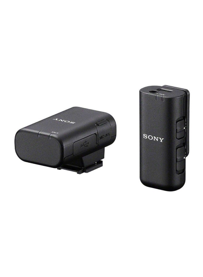 Sony Wireless Microphone for Sony Alpha & ZV Cameras – Single-Channel Digital Audio ECM-W3S Black - Image 1