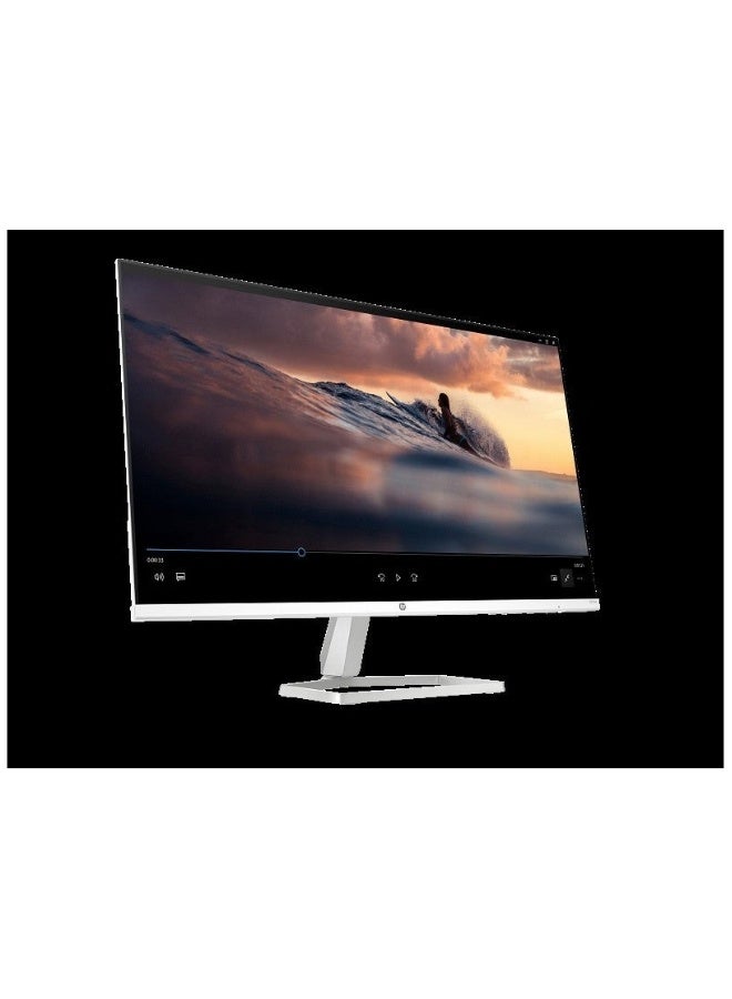 HP Series 5 27 inch FHD Monitor with Speakers - 527sa White - Image 3