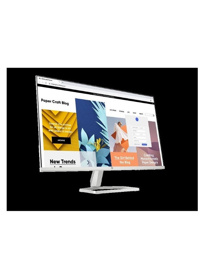HP Series 5 27 inch FHD White Monitor - 527sw White - Image 3