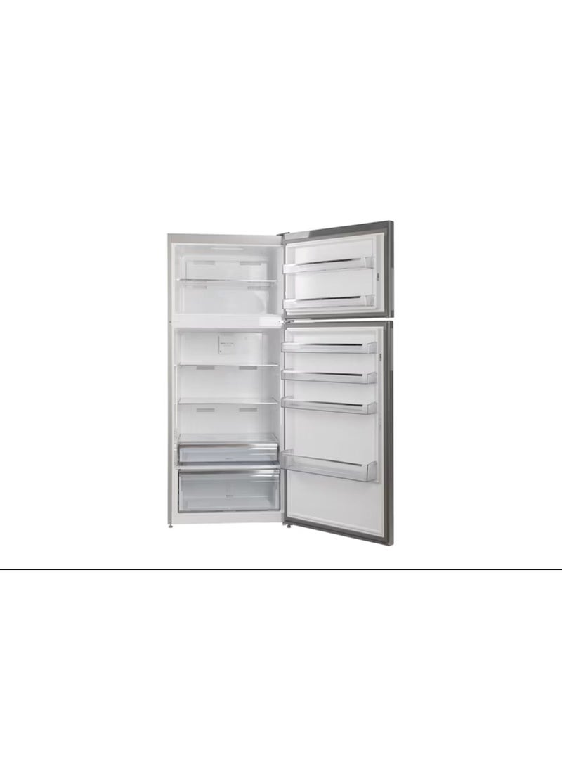 LG 523L Digital Inverter No Frost Refrigerator, Full Silver, with Multi Air Flow and LED Lighting - Model GTF522PVAN 220 W GTF522PVAN silver - Image 2