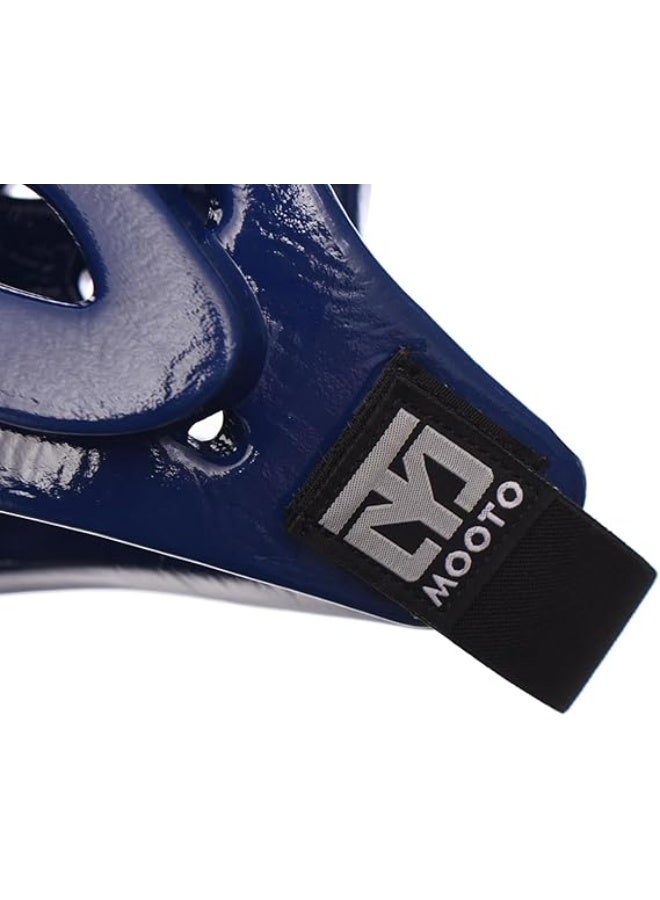 واقي رأس رياضي متين مصنوع من مادة غير سامة تدوم طويلًا – لون أزرق - Image 3