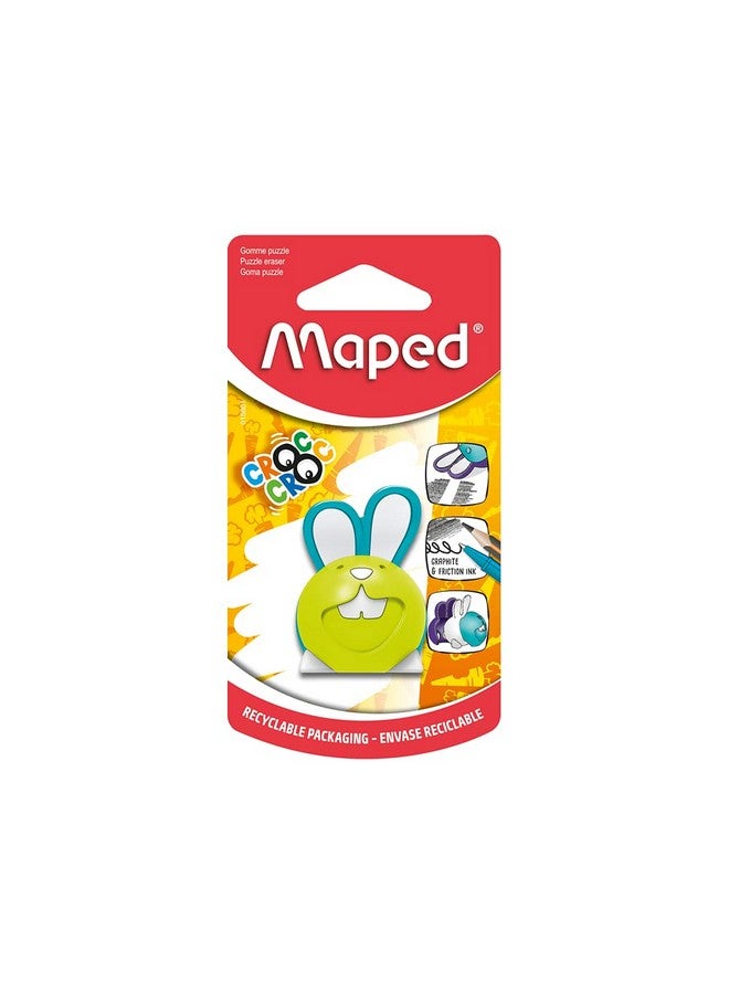 MAPED Croc Croc Bunny Puzzle Eraser - Image 3