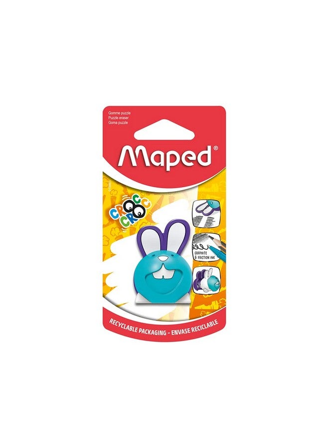MAPED Croc Croc Bunny Puzzle Eraser - Image 2