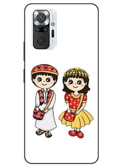 Service Zone Protective Printed Mobile Cover Happy Gergean For Xiaomi Redmi Note 10 Pro 