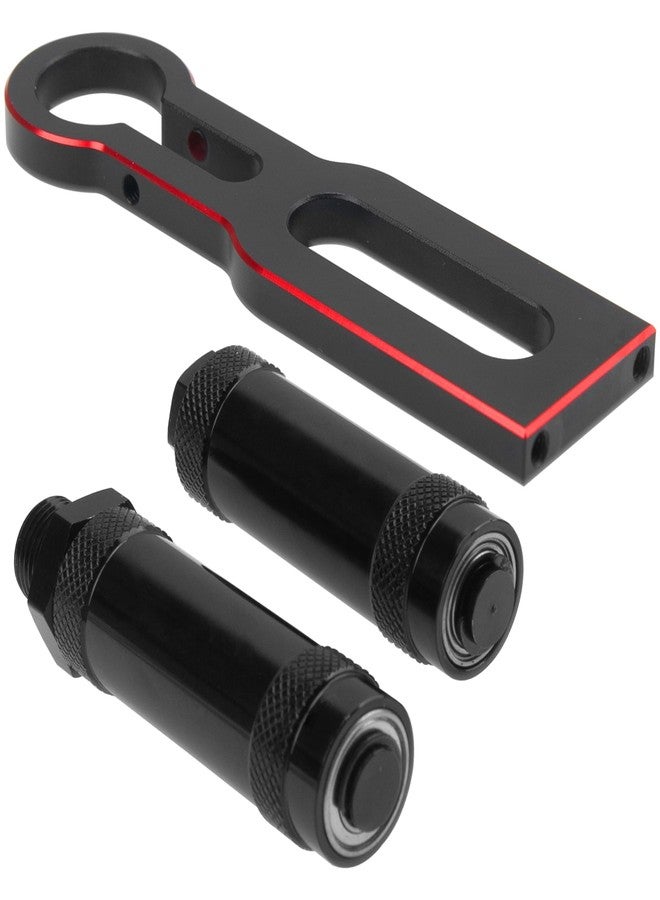 Vgoohobby Aluminum Universal 12mm / 17mm Hex Wheel Tire Balancer RC Car Tire Balance Tool Compatible with Traxxas Axial Arrma Tamiya HPI Redcat 1/8 1/10 RC Car (Red) - Image 3