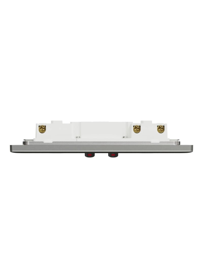 Schneider Electric Schneider Electric Switched socket, Unica X, 13A, 250V, 2 gangs, stainless steel - NUXT25_SS - Image 4