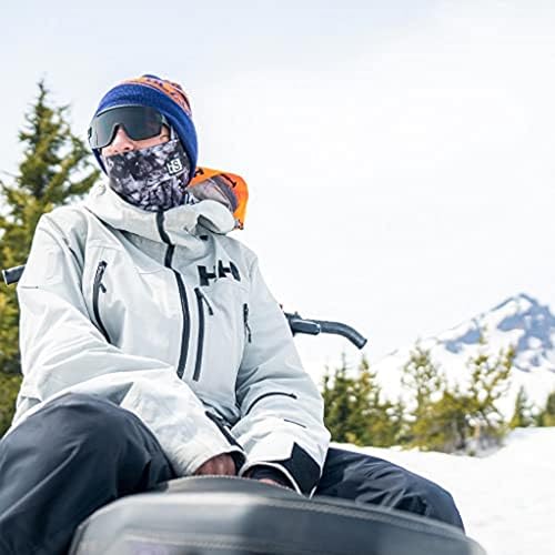 BLACKSTRAP Hood Balaclava Face Mask – Cold Weather Ski Mask for Men & Women, Headwear That's Breathable, Moisture-Wicking, and Helmet-Compatible (One Size, Black) - Image 4