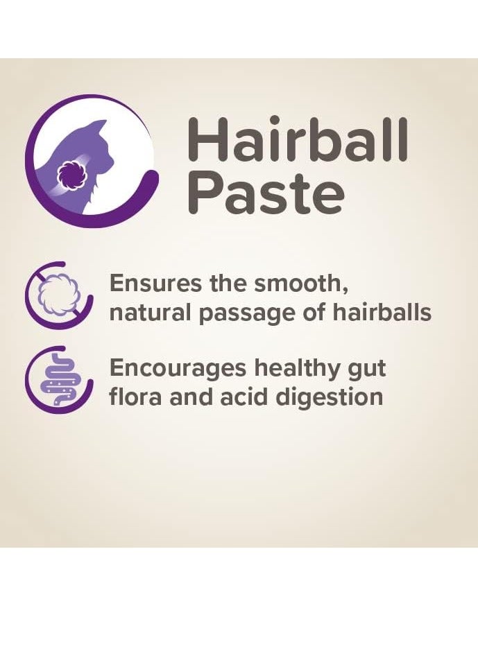 بيفار معجون كرات الشعر للقطط يعزز مرور كرات الشعر بشكل طبيعي يساعد البريبايوتيك على الهضم حلوى الشعير اللذيذة والصحية أنبوب 100 جرام - Image 4