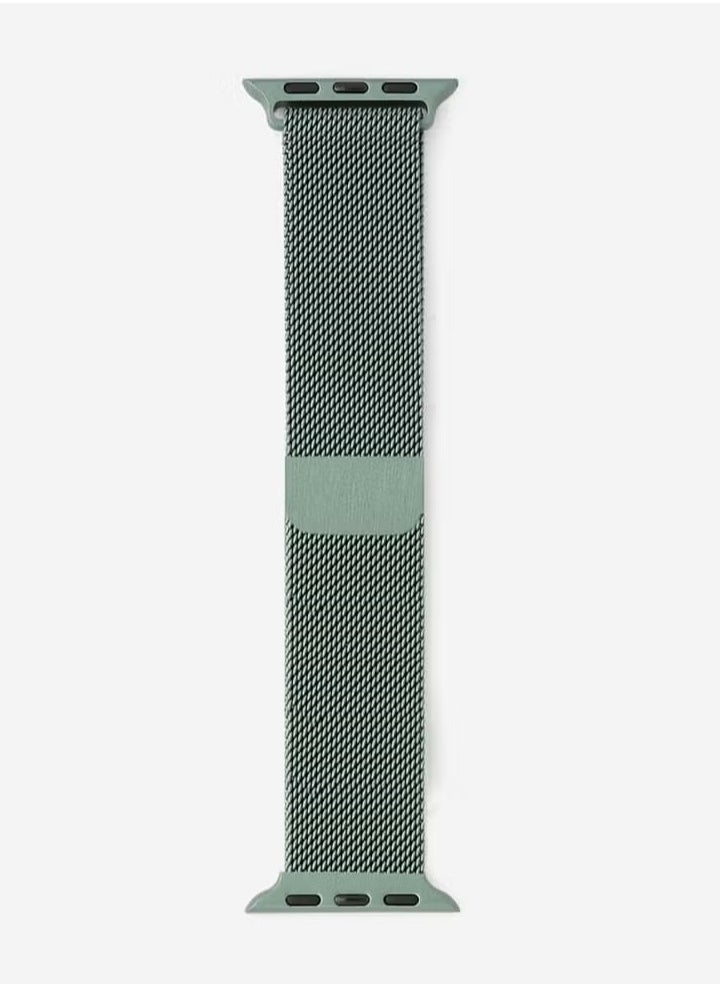 TIGER - Apple Watchband 42mm, 44mm, 45mm, 49mm Milanese Apple Watch Strap – Adjustable, Stylish Stainless Steel Mesh Band for Apple Watch Series 1-8, SE, Ultra – Comfortable, Durable, Sleek Design for Everyday Wear - Image 1