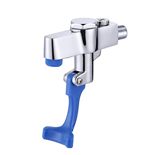 IVIGA Glass Filler Faucet Wall Mount iVIGA PushBack Water Bottle Filling Station Brass Glass Filling Station Water Filler Faucet for Bar Cafe Hotel Kitchen Male Inlet No Flange - Image 1