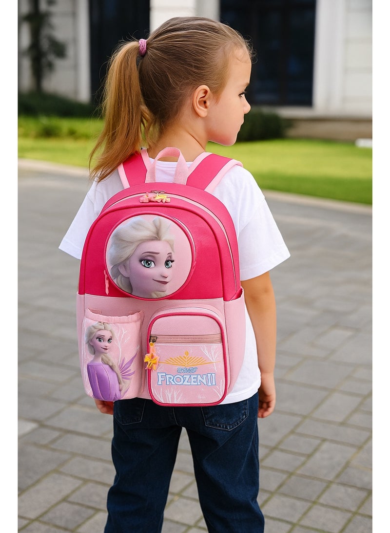 S-Quality Frozen Kids School Backpack Lightweight Durable Comfortable Bookbag for Girls - Image 2