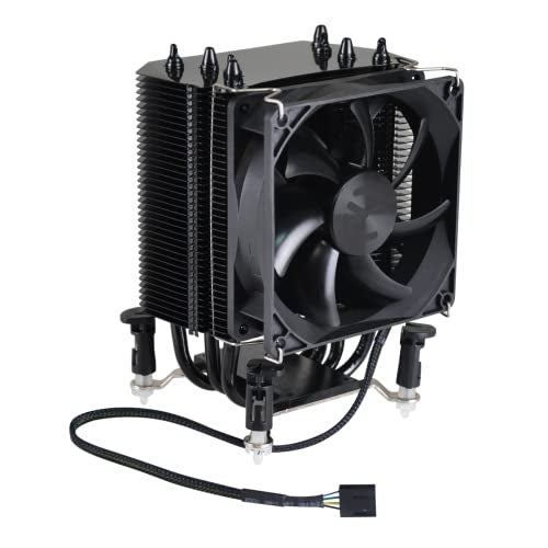 EVGA مبرد وحدة المعالجة المركزية EVGA ACX mITX، مروحة 92 مم 2800RPM، غلاف، 4 أنابيب حرارة تلامس مباشر، مقبس إنتل 1150/1155/1156/1200 100-FS-C901-KR - Image 2