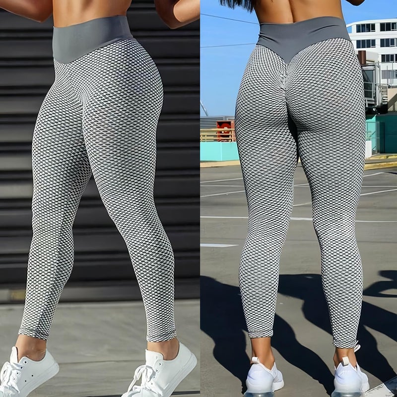 JGS1996 Butt Lifting Leggings for Women Tummy Control Workout Yoga Pants High Waisted Scrunch Booty Gym Compression Tights - Image 1