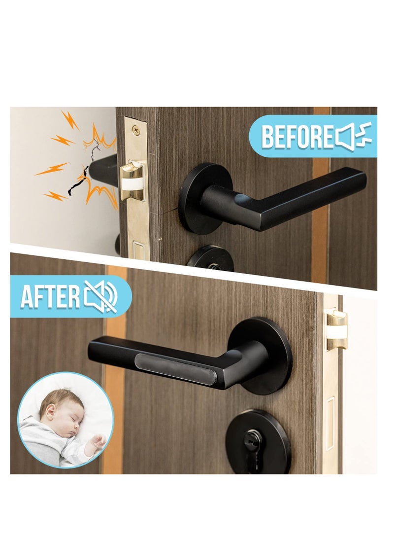 Zikra Cabinet Door Bumper Self Adhesive Rubber Bumpers Stripes Glass Table Top Anti Slip Pads Cabinet Bumpers for Sound Dampening Buffer Pads Clear Silicone for Doors Drawers Chairs 4 Sheets - Image 5