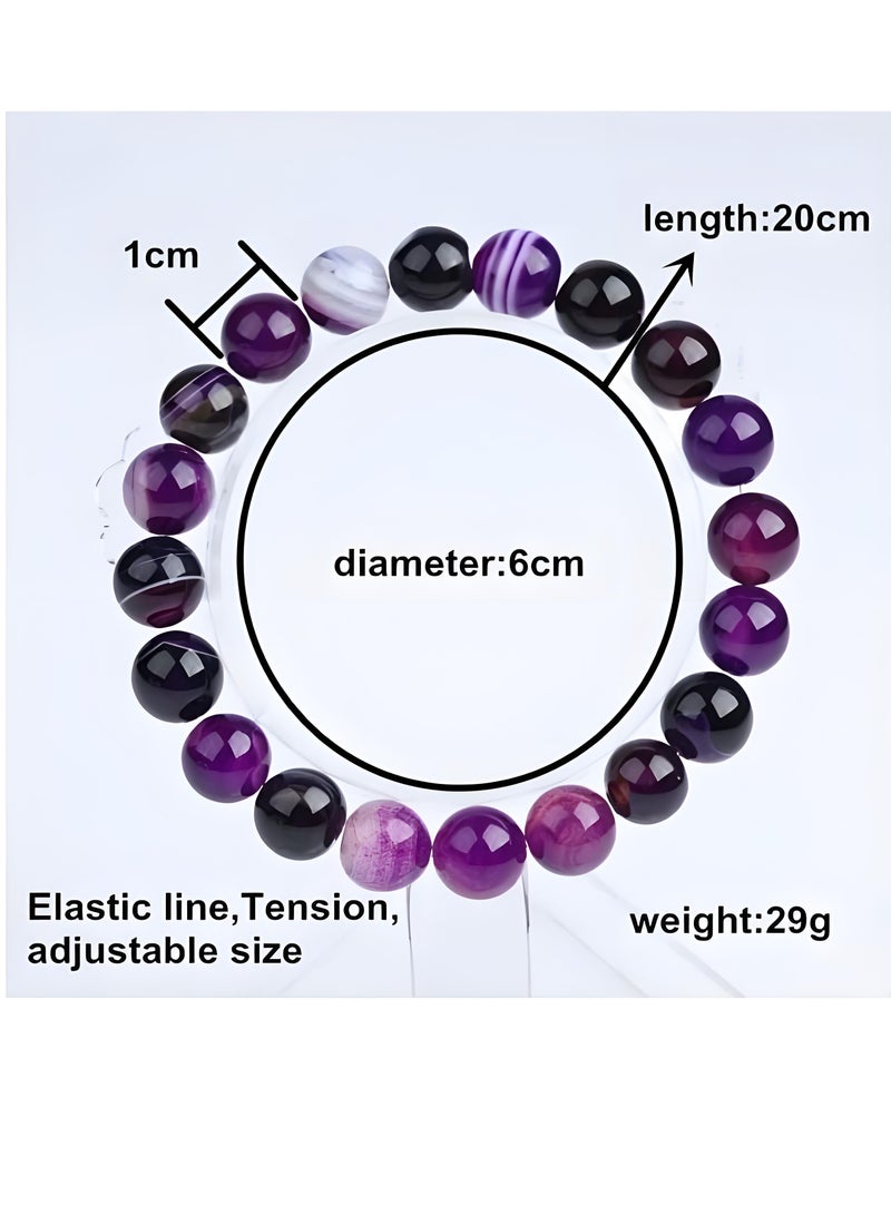 Natural Stone Bracelet ( 20 x 1 cm ) - Image 4