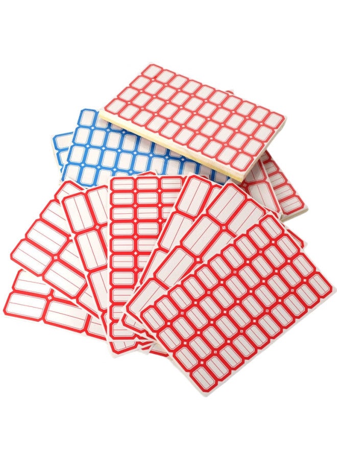 Ubiquitin Youbili 1680 Pieces 38mm×25mm Self-adhesive Labels, Self-adhesive Stickers, Paper Puller, 24 Pieces/sheet, 70 Sheets/pack, 3467 Red - Image 2