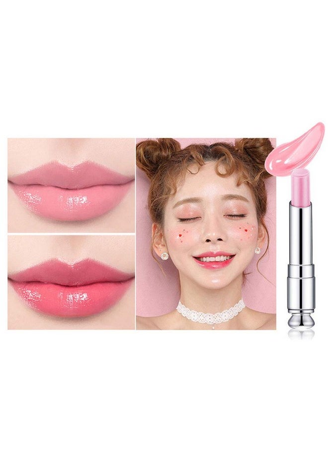 BINGBRUSH BINGBRUSH 3 Pcs Color Changing Change Lipstick Lip Balm,Korean Magic Lipstick Color Change Changing Lip Tint Tinted Stain Gloss Balm Long Lasting Waterproof Moisturizer Lipstick Set for Women  - Image 5