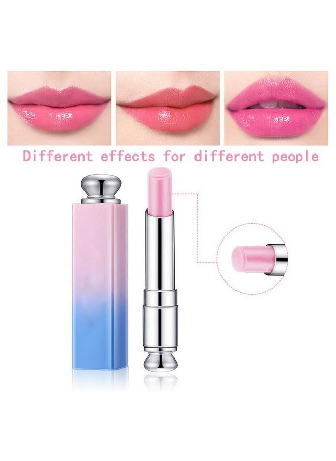 BINGBRUSH BINGBRUSH 3 Pcs Color Changing Change Lipstick Lip Balm,Korean Magic Lipstick Color Change Changing Lip Tint Tinted Stain Gloss Balm Long Lasting Waterproof Moisturizer Lipstick Set for Women  - Image 2