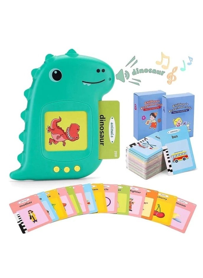 BAIG Talking Flash Cards for Kids, Montessori Speech Therapy, Sensory Toys, Educational Gifts for Toddlers, Sight Words, 240 Sight Words  - Image 1