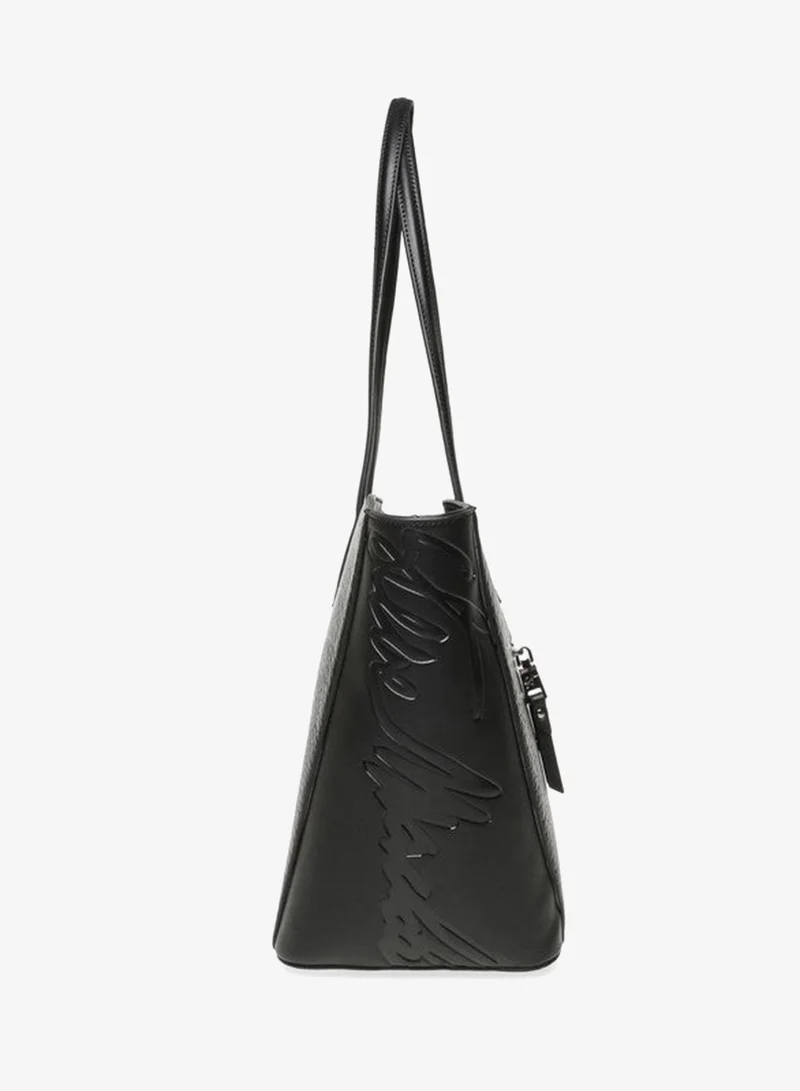 Steve Madden  Bhelene Black & Gunmetal Women's Tote Bag for Women | Best Price UAE