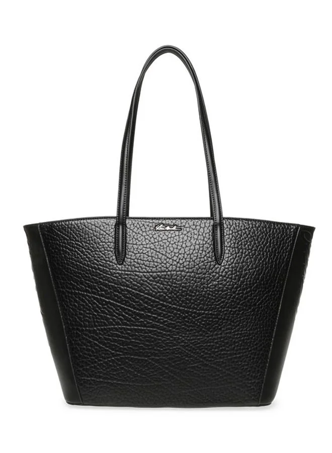 Bhelene Black & Gunmetal Women's Tote Bag