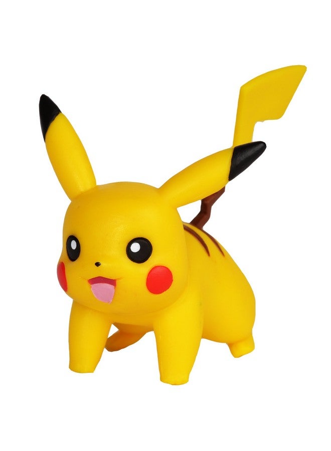 Pokemon 2 Inch Battle Action Figure 2-Pack, includes 2" Pikachu and 2" Popplio (95001) - Image 2