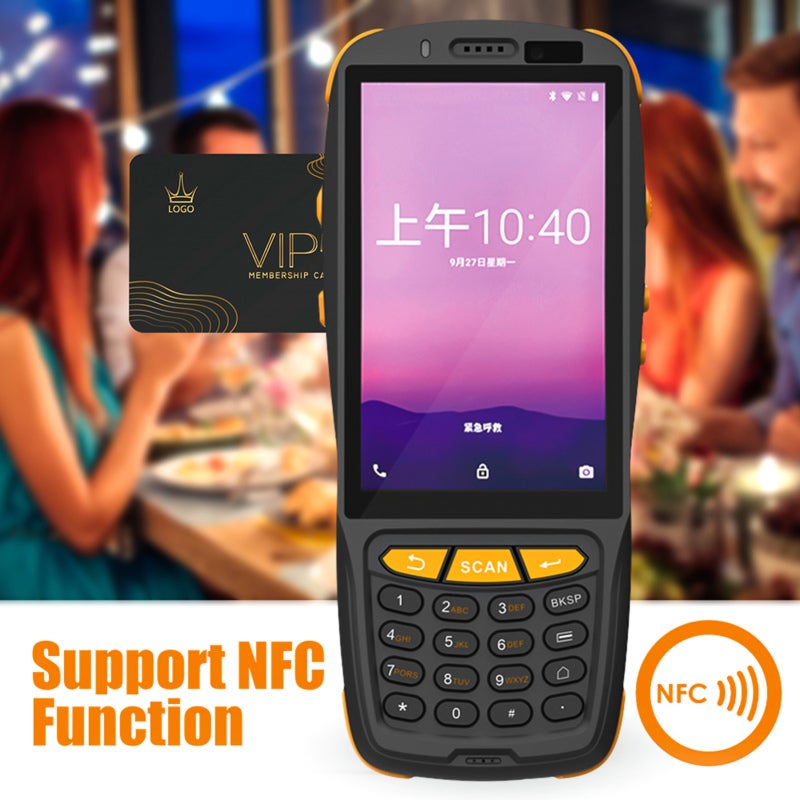 Android Pda: 4 Inch Black 2G+16G High Configuration - Built-In 1D/2D Barcode Scanner Pos Terminal For Inventory Warehouse Logistics Retail - Image 3