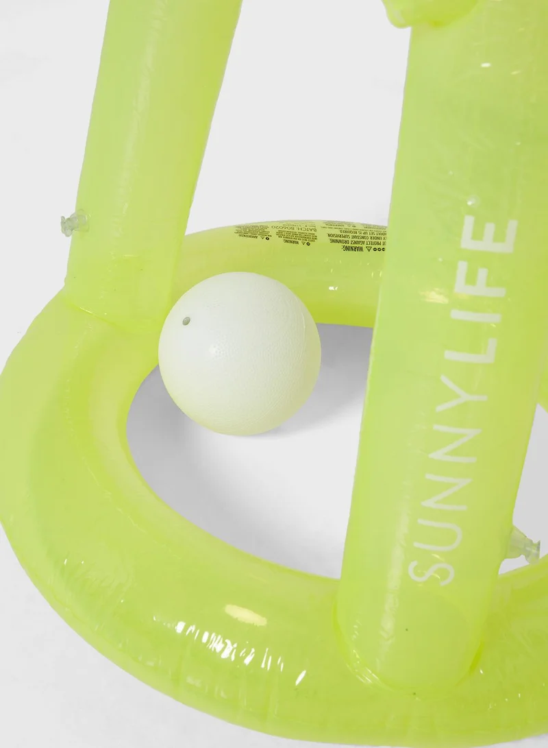 SUNNY LIFE Inflatable Float Away Basketball Set