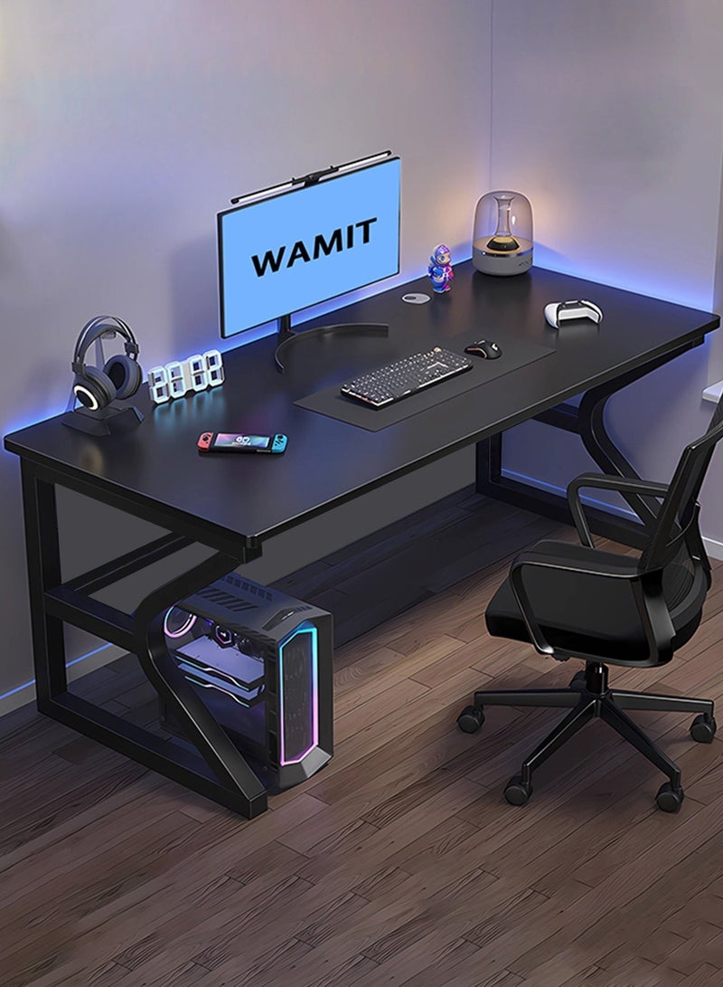 WAMIT Gaming Tables, 140cm Vertical Computer Desk, Suitable for Esports, Study Desk, Office Desk - Image 1