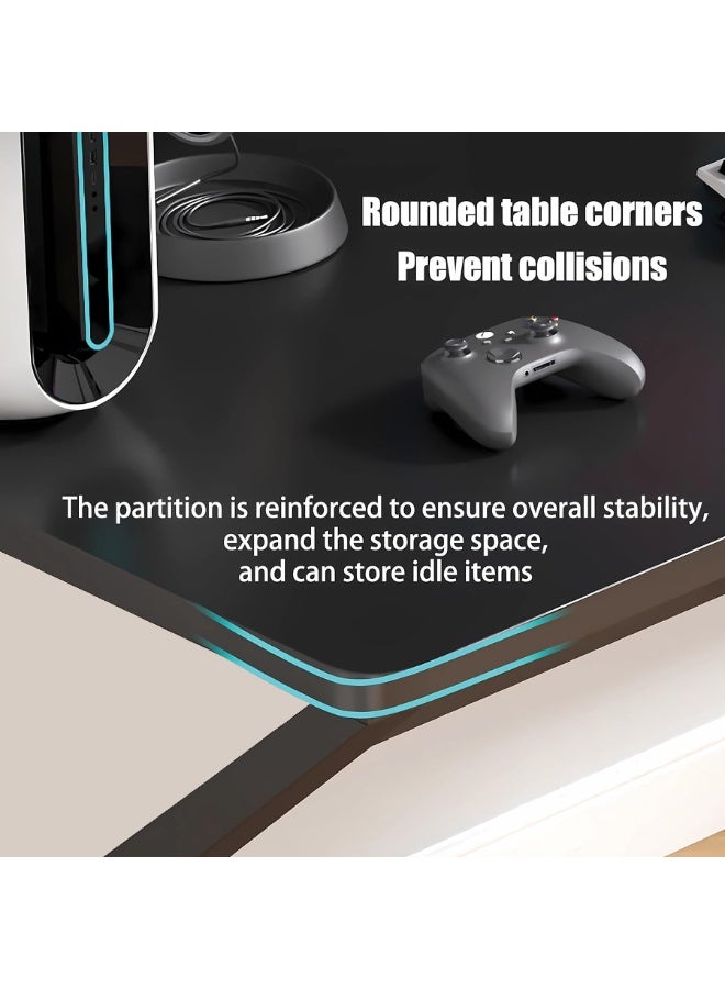 WAMIT Gaming Tables, 140cm Vertical Computer Desk, Suitable for Esports, Study Desk, Office Desk - Image 5