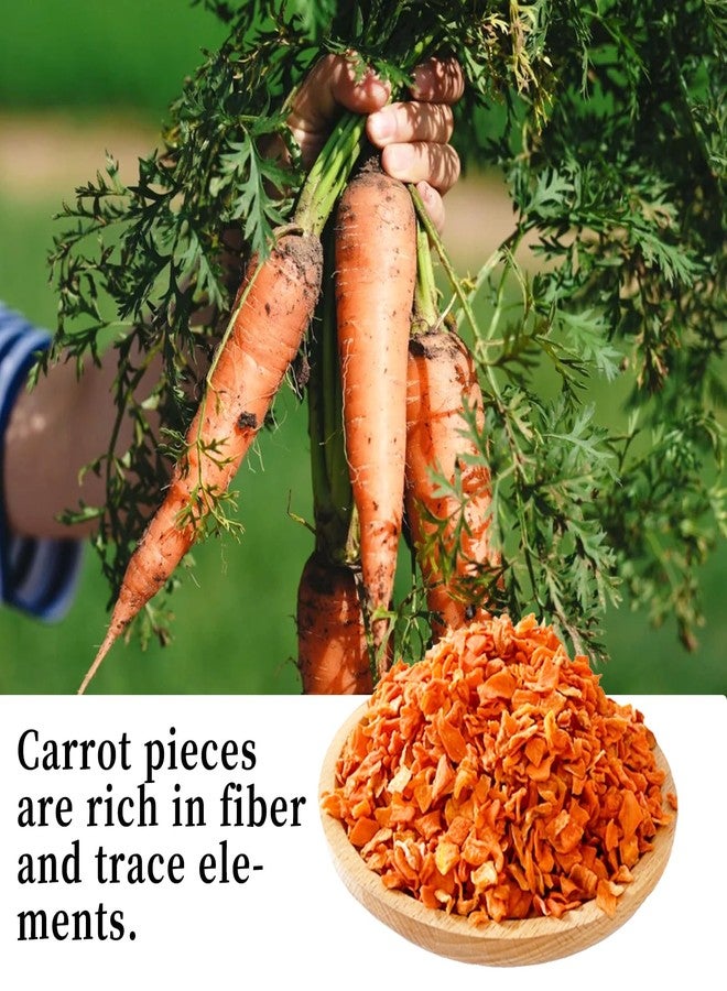 Hamiledyi Rabbit Treats Small Pets Chew Toys Bunnies Guinea Pigs Hamsters Chinchillas Rodents Dried Natural Mix Container Feeding Foraging Treats (13.8OZ) - Image 5