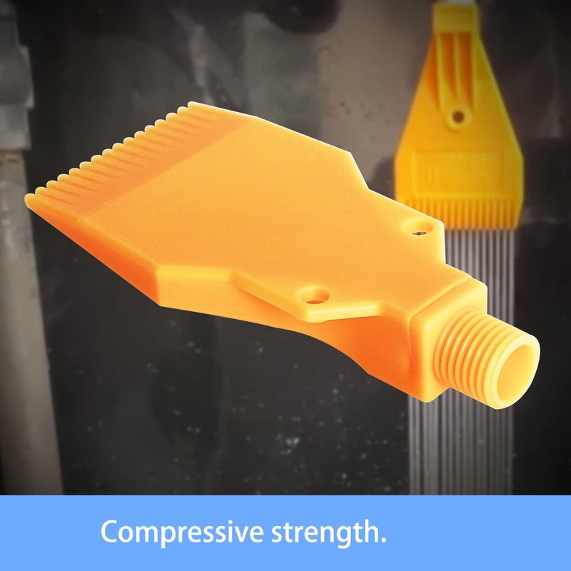 Aopin Blowing Wind Nozzle G1/4 Male, Flat Air Nozzle Orifice, ABS Air Wind Nozzle Air Spray Nozzle Jet Nozzle Suitable for Compressed Air Machine Accessory, To Dust Removal, Air Drying 6 Pcs - Image 3