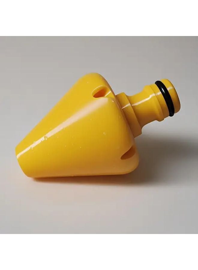 Yellow Manual Drain Pipe Cleaner Tool Removes Hair Soap Scale Debris Ergonomic Handle - Image 4