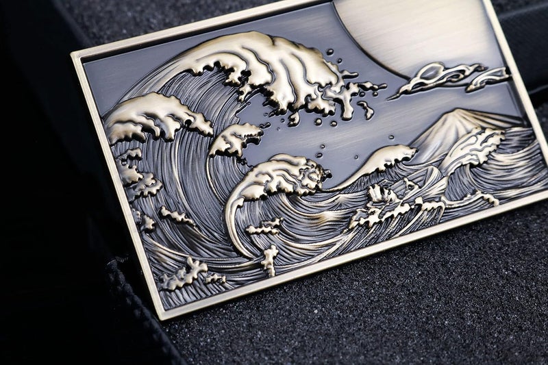 Fsforcar The Great Wave Car Sticker - Sunset Wave Decal for Automotive and Motorcycle - Image 3