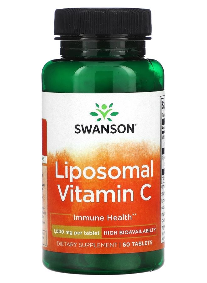 SWANSON فيتامين سي ليبوسومال 1000 ملغ 60 قرص