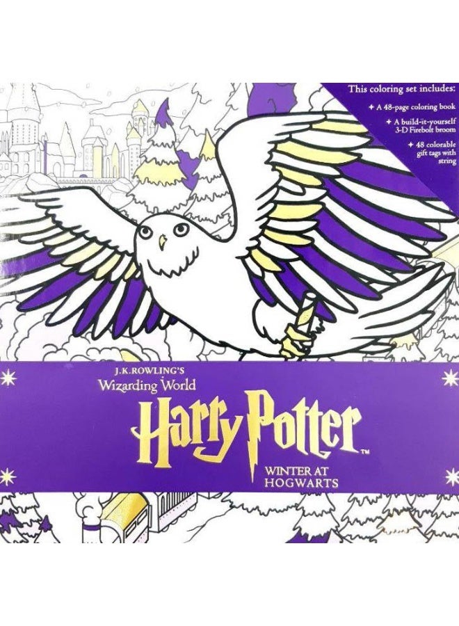 Harry Potter: Winter At Hogwarts: A Magical Coloring Set  - Image 1