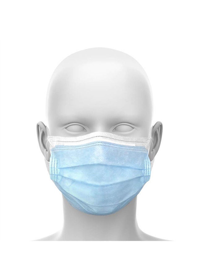 نيبمينينت 50 قطعة من ماسكات الوجه ذات 3 طبقات للاستعمال مرة واحدة - Image 3