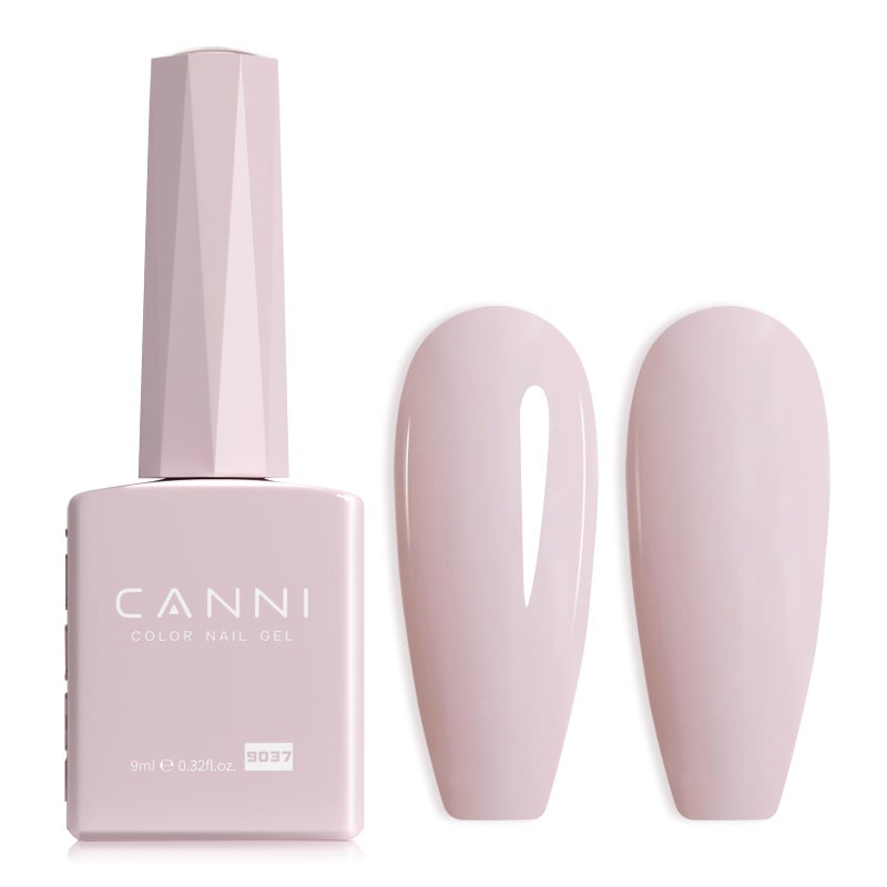 CANNI Nude Gel Nail Polish, 1Pcs Nude Pink Gel Polish Color High Gloss Soak Off Nail Manicure Salon DIY - Image 1