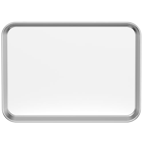 Bastwe Cookie Sheet Baking Sheet, Bastwe Stainless Steel Bakeware Oven Tray, 16 inch Commercial Grade Professional Bakeware, Healthy & Non-toxic, Mirror Finish & Rustproof, Easy Clean & Dishwasher Safe - Image 1