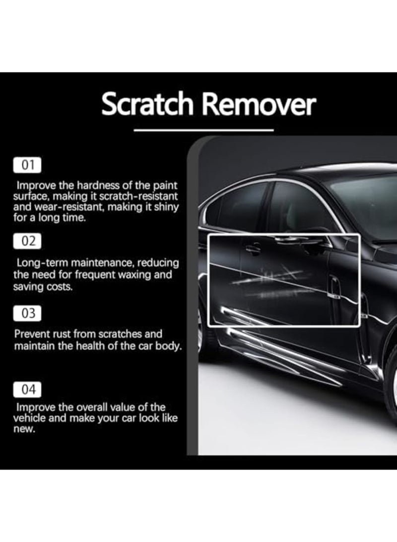 SYOSI Car Scratch Remover Kit - Instant Scratch Repair Paste for Cars, Safe  Effective Polish for Light Scratches, Swirl Marks  Paint Blemishes - Universal for All Paint Colors (1PC) - Image 5