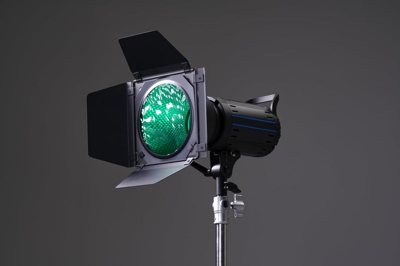 Digitek ® (DBR-055) 18cm Bowens Reflector with Barndoor Combo, Includes Honeycomb Grid & 4 Color Filters RED, Green, Yellow, Blue, Universal Design for AD600B, SL60W, MS200 & All Flash Speedlites - Image 5