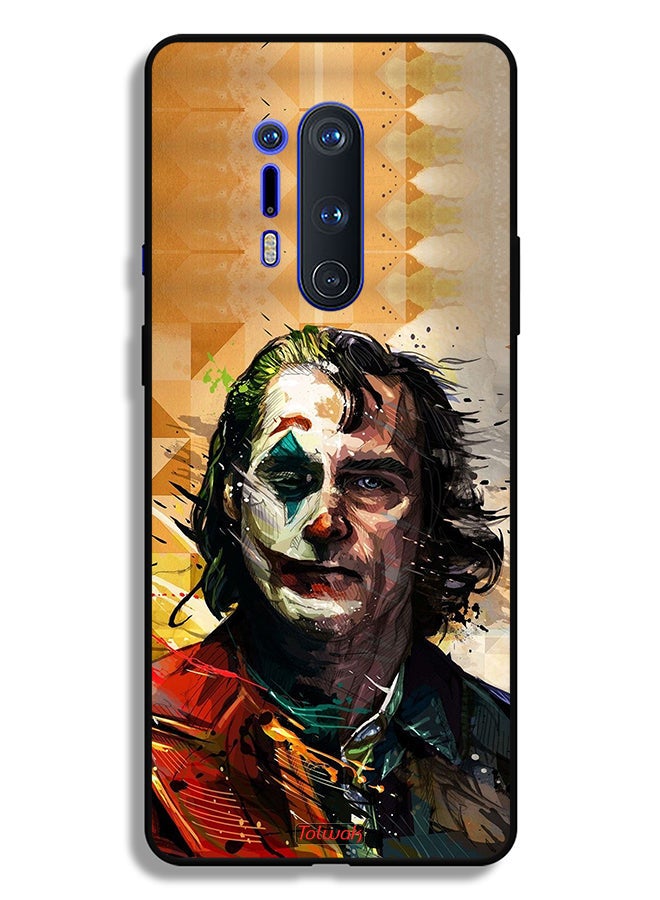 Tolwak OnePlus 8 Pro Protective Case Cover Joker Paint Art - Image 2