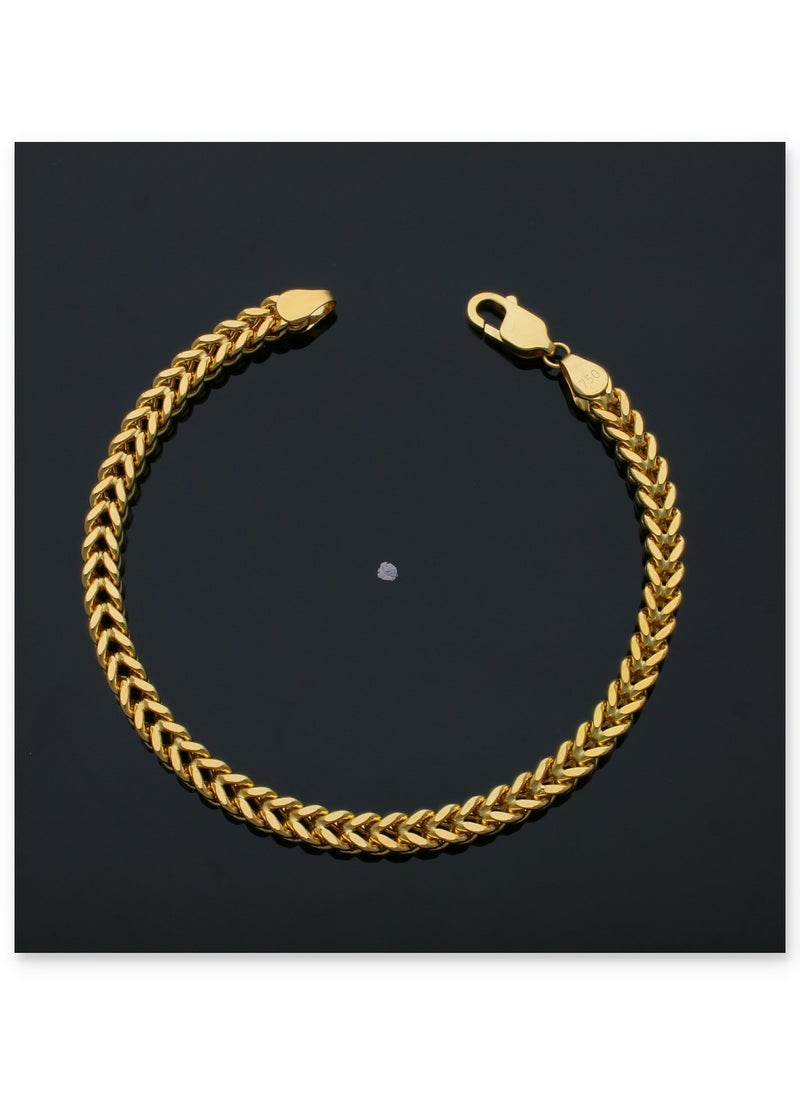 FK Jewellers - Gold Wheat Bracelet 18KT - Image 1