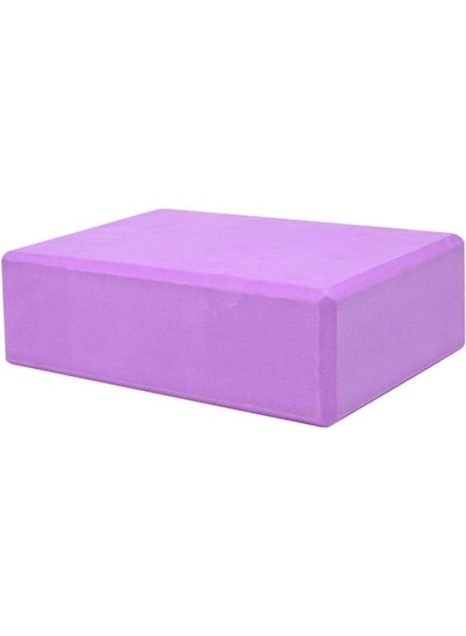 Foam yoga cube, purple (multicolored) - Image 1