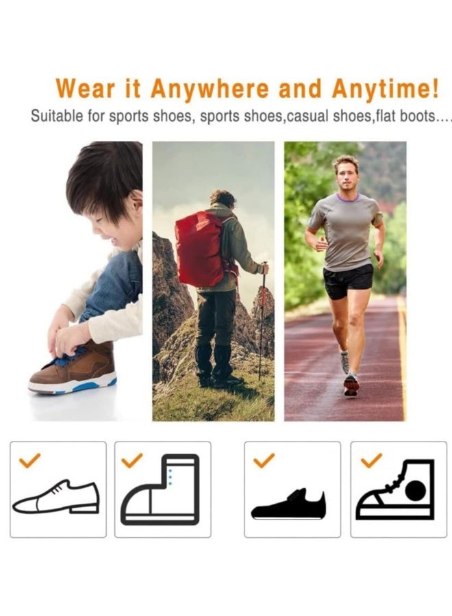 1 زوج من جورب ريزسولز لزيادة الارتفاع جيل، وسادات كعب غير مرئية، ووسادة دعم غير مرئية، ووسادات أحذية لزيادة الارتفاع للنساء والرجال. - Image 4