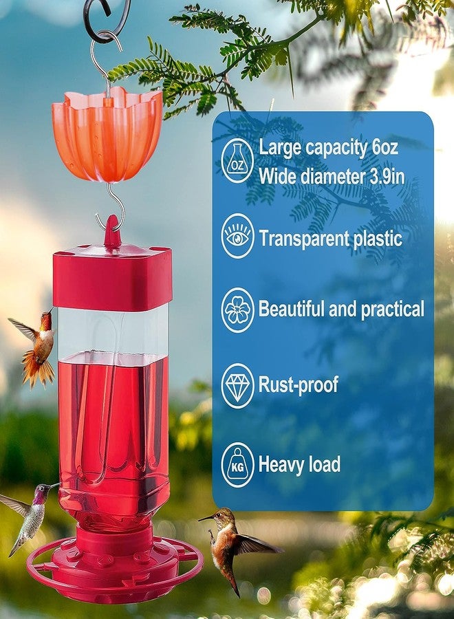 Piffny Ant Moat for Hummingbird and Oriole Feeders to Guard Against Ants Protecting The Sugar Nectar Water, Cleaning Brushes Included, 2 Pack (Red 2 Pack) - Image 5