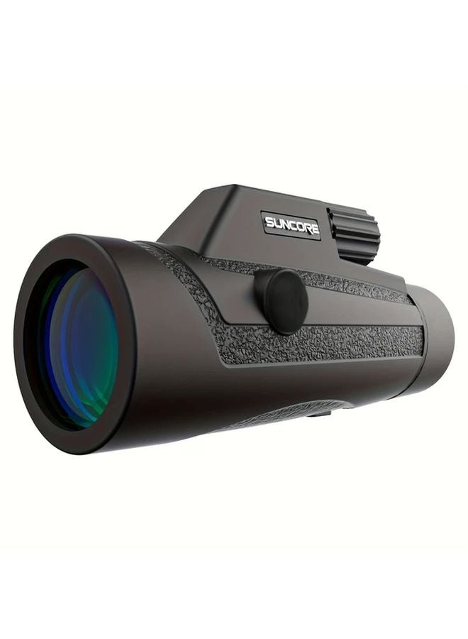 Black Monocular Telescope 10x42 HD Lightweight Compact for Bird Watching Hiking - Image 5