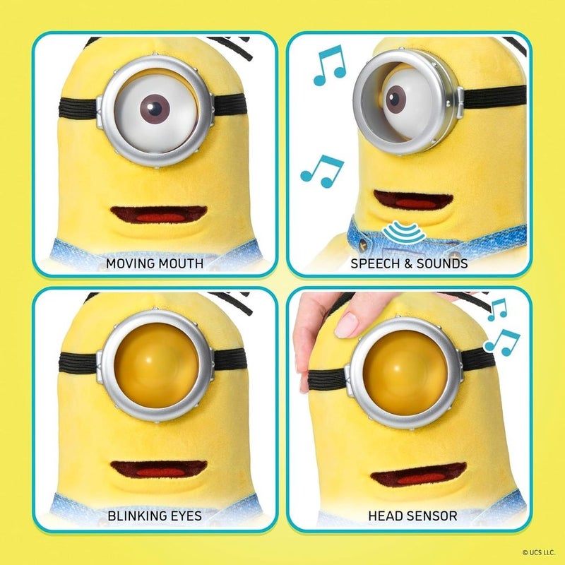 Wow! Stuff - Minions and Monsters Dick Palm Puppetronic Interactive Toy with 40 Plus Sounds - MIN-1052 - Image 3