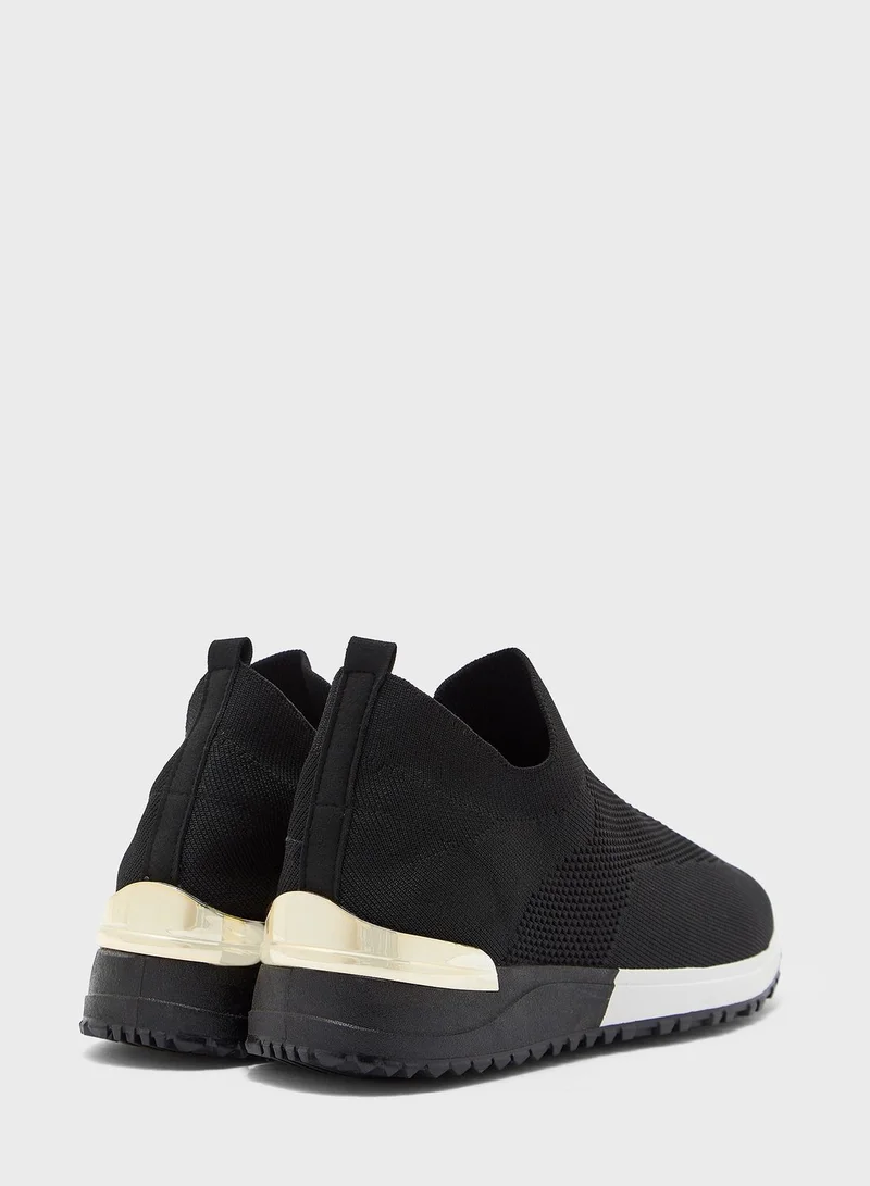 Truffle Knitted Sneakers